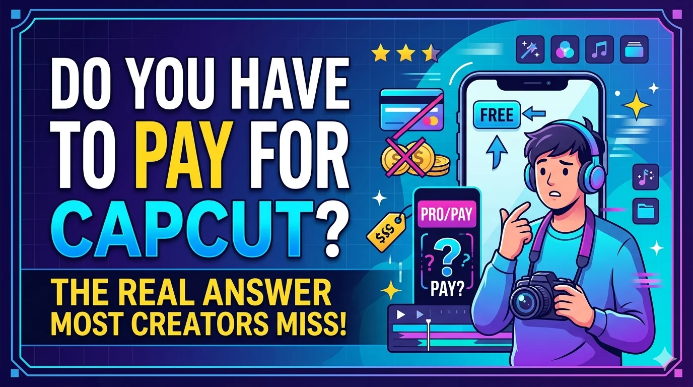 Do You Have to Pay for CapCut? The Real Answer Most Creators Miss